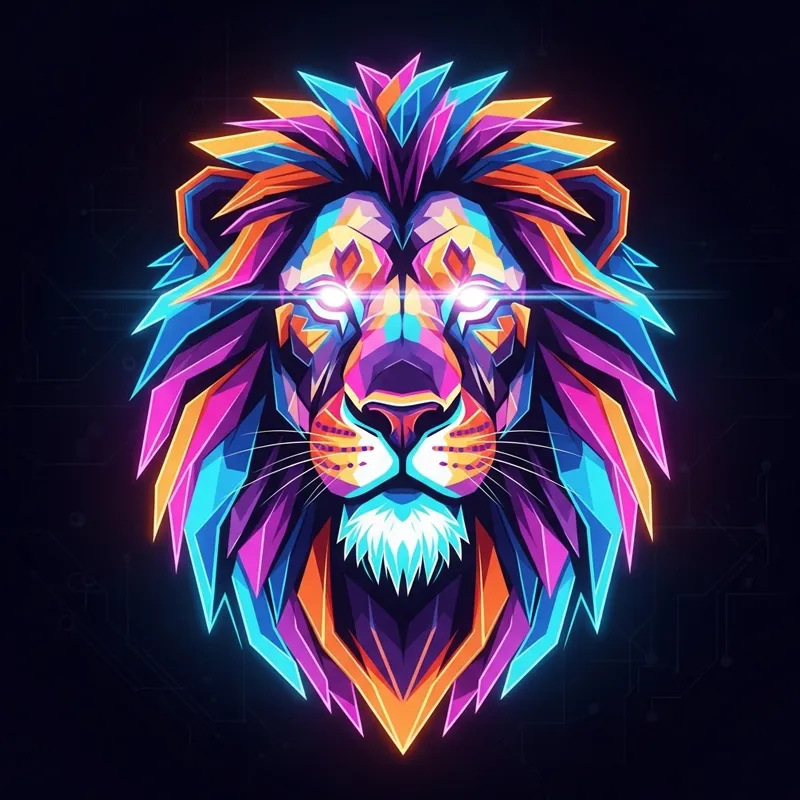 Neon Roar Majesty